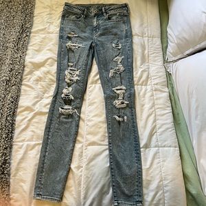 Light blue American eagle jeans